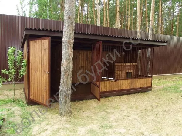 Вольеры для собак Киев, будки для собак Киев. 4