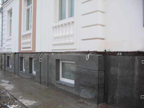 Фасадные работы фасад укладка плитки строительство отделка ремонт 4