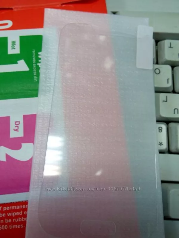 Стекло пленка на Samsung Galaxy S4 mini