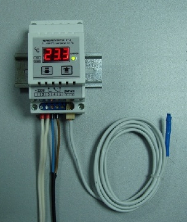Термостат (Терморегулятор) электронный программируемый 2