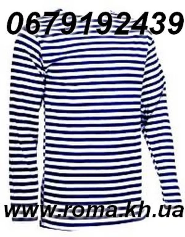 Тельняшка с начёсом без начёса 38-74 размеры