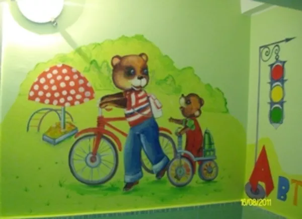 Уникальная роспись детских садов
