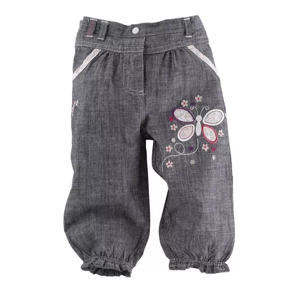 Брючки, джинсы, шорты, капри для девочек, 0-3 года 4