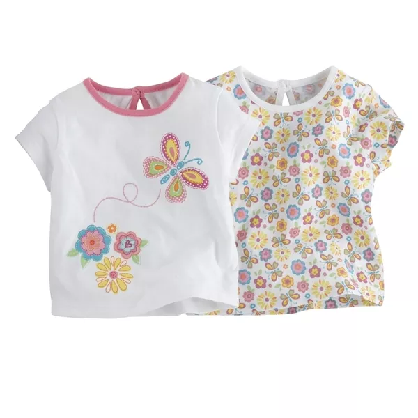 Футболки F&F для девочек от 0 до 12 мес., 45 грн.