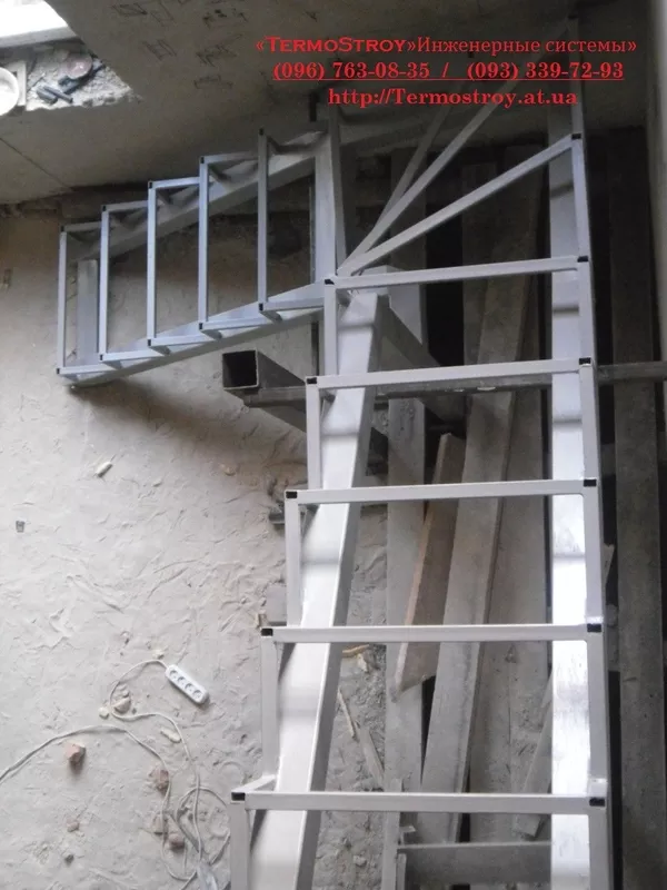 Лестницы металлические. Заборы из профнастила. Решетки. Ограды.Киев. 4