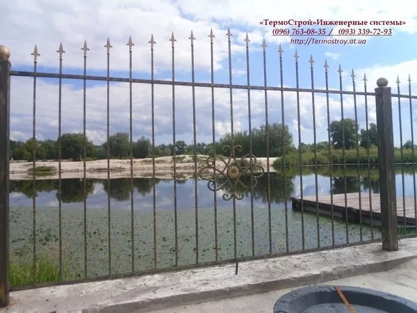 Лестницы металлические. Заборы из профнастила. Решетки. Ограды.Киев. 5