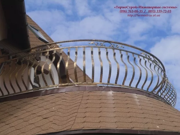 Лестницы металлические. Заборы из профнастила. Решетки. Ограды.Киев. 8