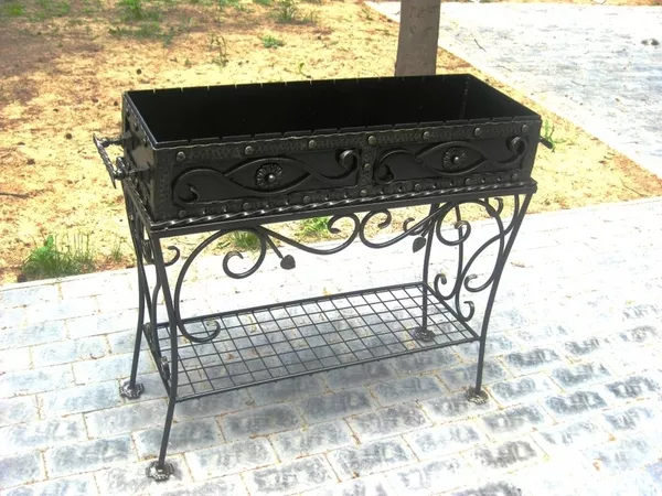 Паркан металевий, винос балкона, сходи, павільйон, кіоск. Фото Київ. 3