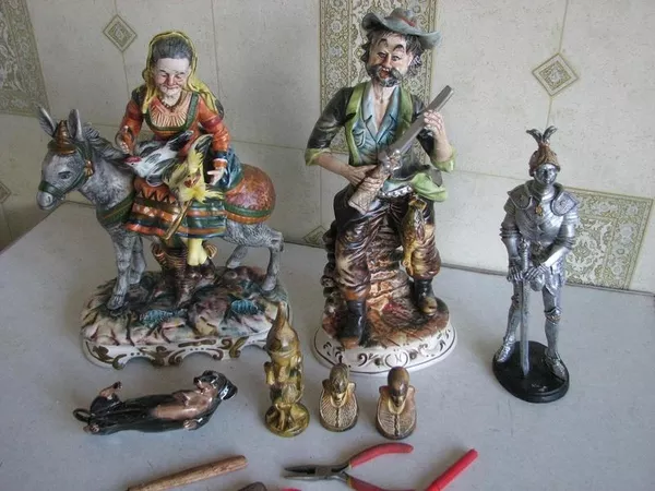 Реставрация фарфора,  керамики и композита: статуэток,  сувениров,  ваз,  декора. Качественно. 5