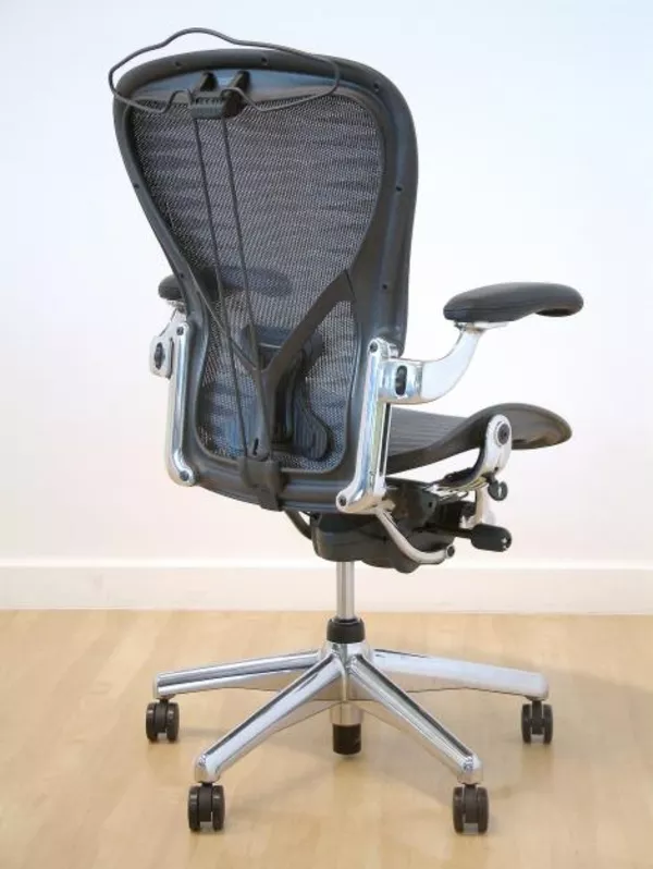 Herman Miller Aeron, Polished Aluminum кресло