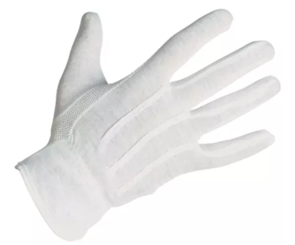 Перчатки официанта белые с вкраплением с манжетом и без от 7 грн