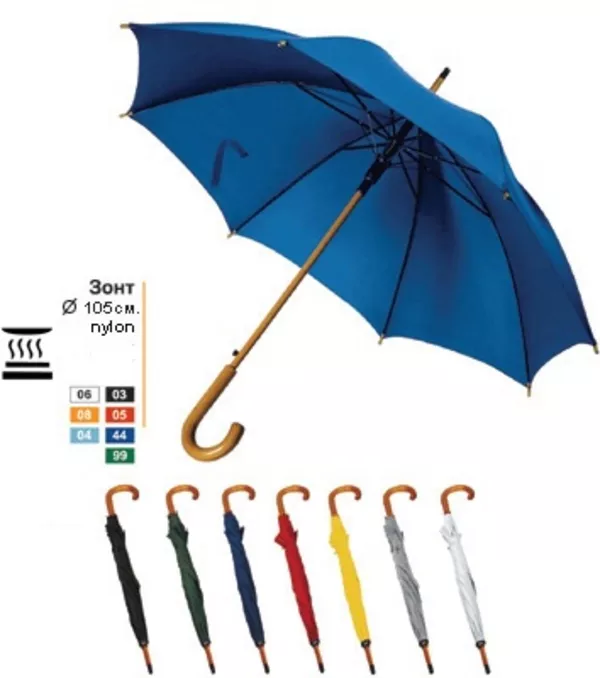 Зонты,  зонт-трость от 5 дол