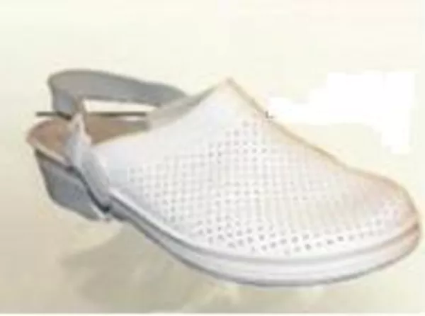 Сабо кожаные, сабо медицинские, сабо белые, синие, черные оптом