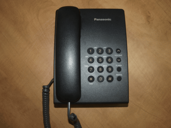 Телефон Panasonic KX-TS2350UAB Black б/у