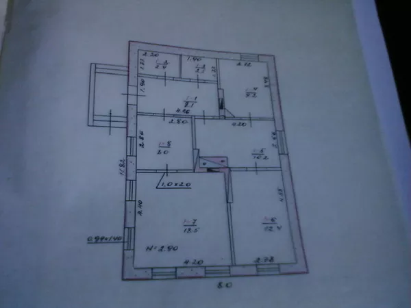 МЕНЯЮ дом+16 сот.дачный уч.Запорожье(ОРЕХОВ) на1(2)кв.Киева, Бровары 6