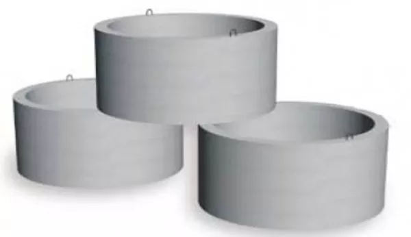 Кольца железобетонные.