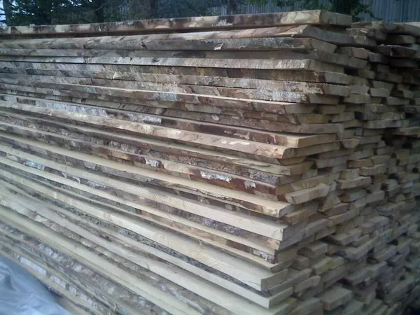 Доска необрезная (береза, липа), I сорт, диаметр 25, 32, 40, длина 4.0