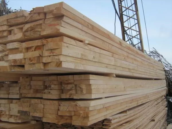 Доска обрезная (осина, ольха, тополь и другие м/л), II сорт, 45-50 мм,