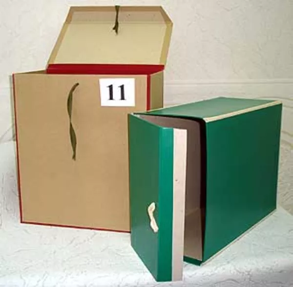 Архивные короба, нотариальные папки под заказ