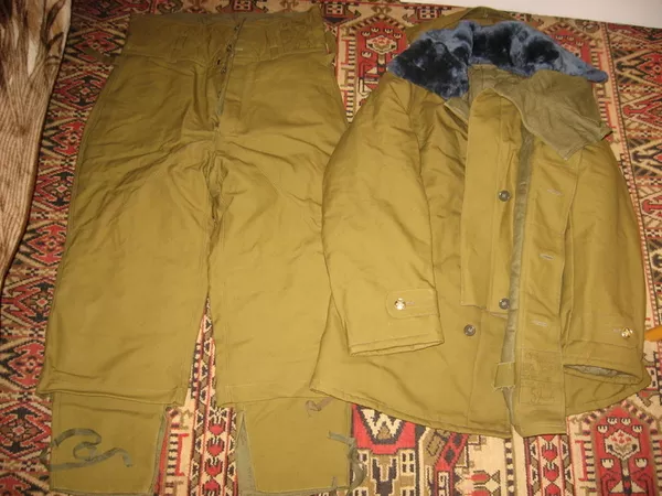 Бушлат со штанами зимние военные