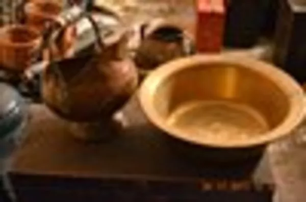 продам медный старинный таз