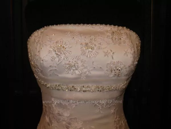 Эксклюзивное свадебное платье. Новое!!! 3