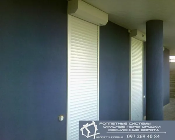Ролеты (роллеты),  ворота,  перегородки