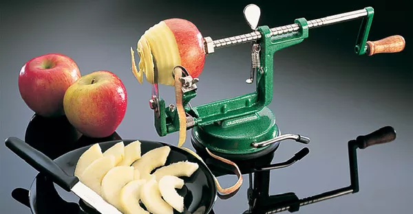 Ezidri Peeler - приспособление для чистки, нарезки яблок.