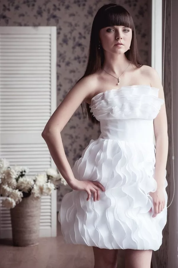Короткое свадебное платье Киев
