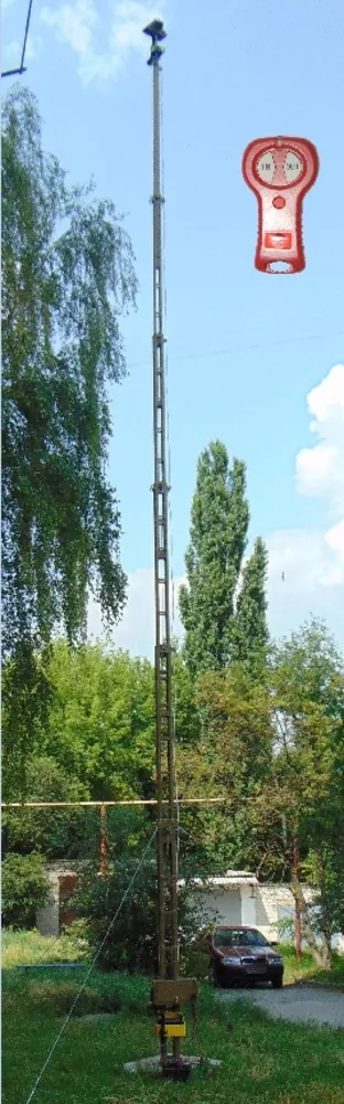 Мачта телескопическая унифицированная МТУ-10газ