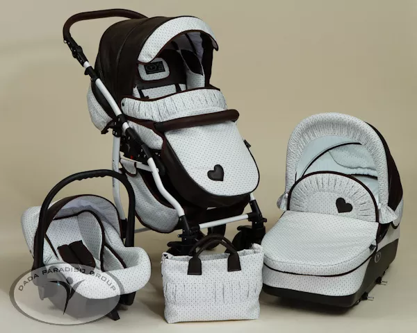Универсальная коляска Dada Paradiso Group(DPG) Romance 2в1 8