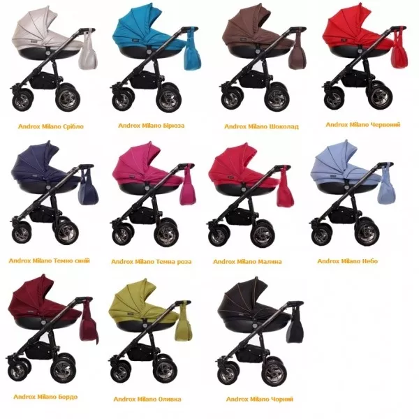 Универсальные коляски Androx Milano 2
