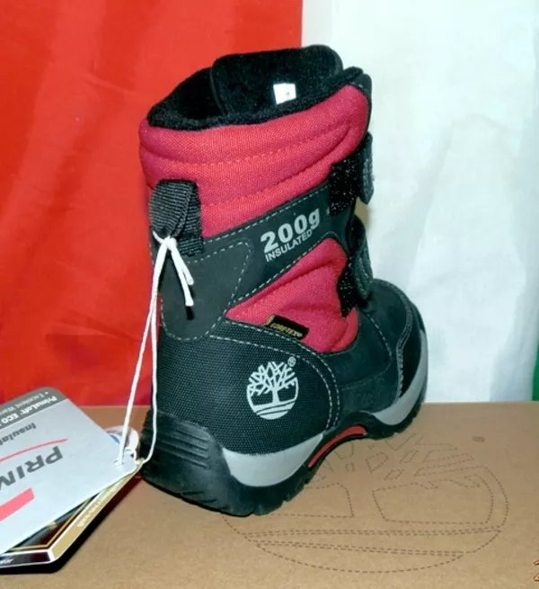 Ботинки демисезонные детские кожаные Timberland Gore-Tex оригинал из И 4