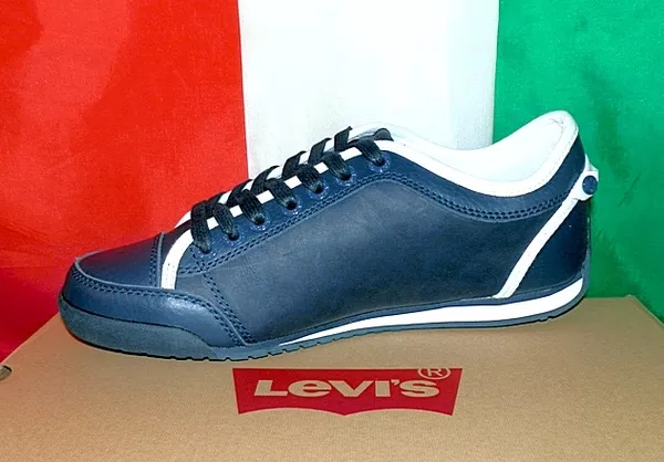 Кроссовки мужские кожаные фирмы Levis оригинал из Италии 3