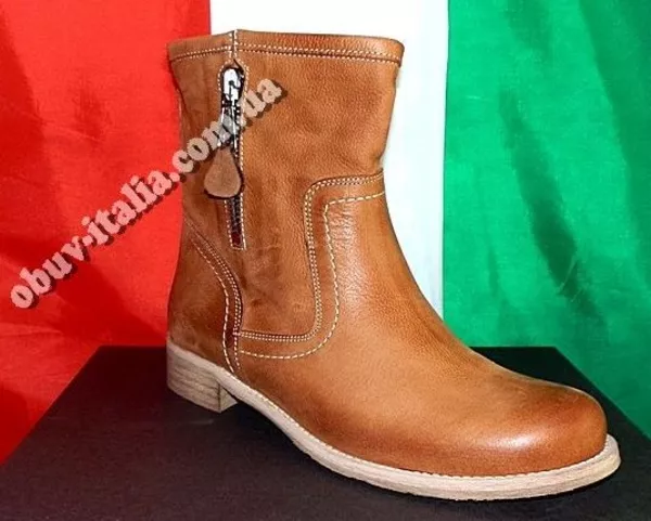 Ботинки женские кожаные фирмы Cuslla Wlite оригинал п-о Италия 6