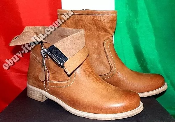 Ботинки женские кожаные фирмы Cuslla Wlite оригинал п-о Италия 9