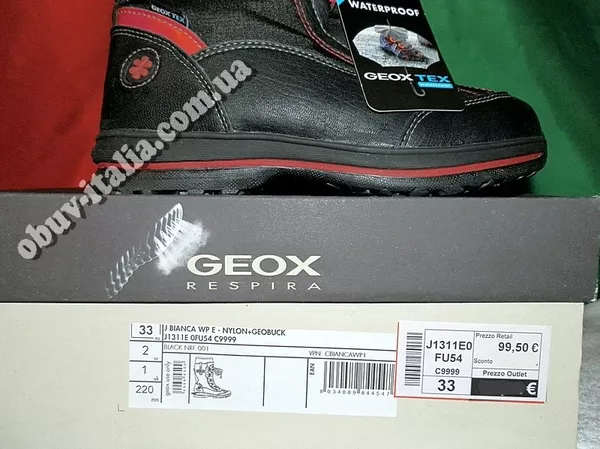 Ботинки зимние фирмы Geox оригинал из Италии 7
