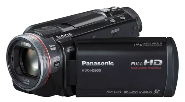 Видеокамера PANASONIC HDC-HS900 (HDC-HS900EEK) 2