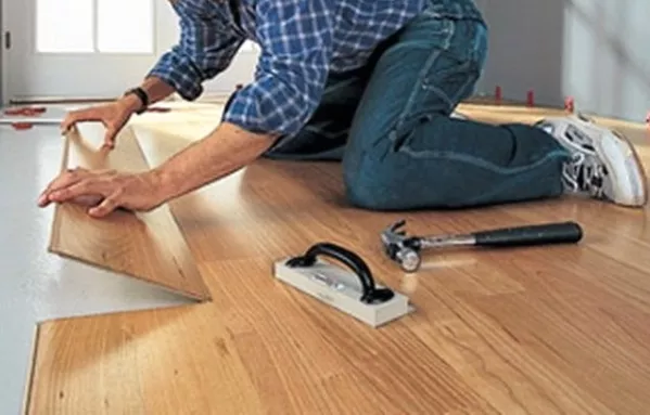 Укладка ламината паркетной доски в Киеве