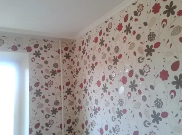 Качественная поклейка обоев  