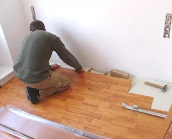 Укладка ламината в Киеве недорого 