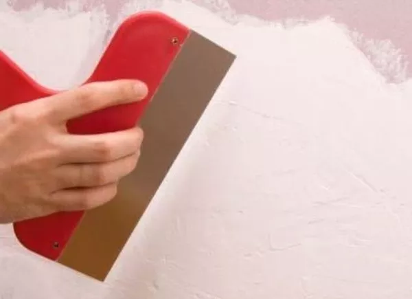 Шпаклевка стен потолков