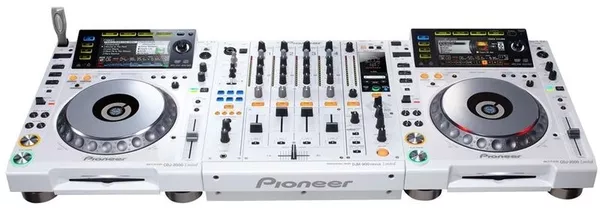 2x Pioneer  CDJ-2000 and  1 х DJM-900 Pack  LIMITED EDITION (WHITE) 2