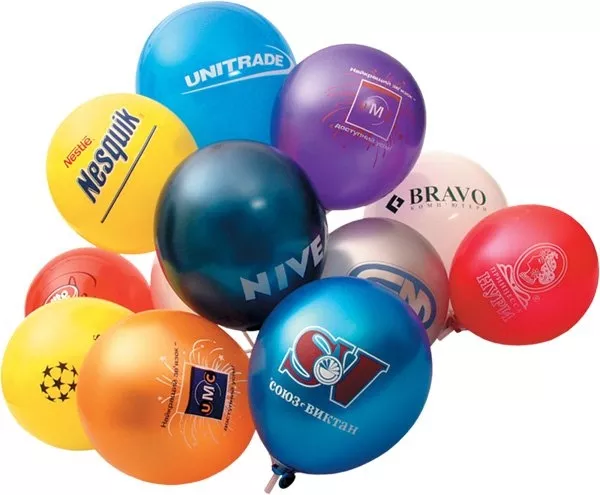 Воздушные шары слоготипом