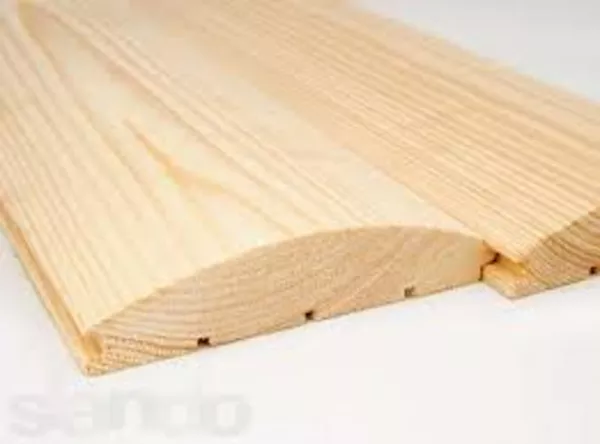 Блок-хаус сосна 4000-4500x105-125-135x25x35 мм