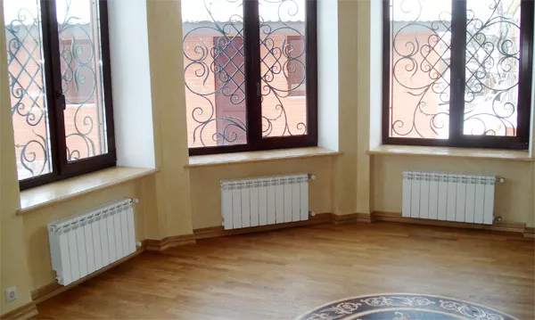 Отопление, водяной теплый пол, водопровод. На даче. Киев 2