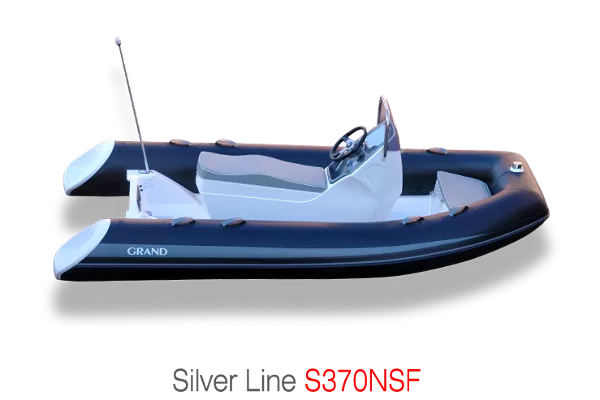 Продам надувную лодку класса RIB Grand Silver Line Riders S370NS  2