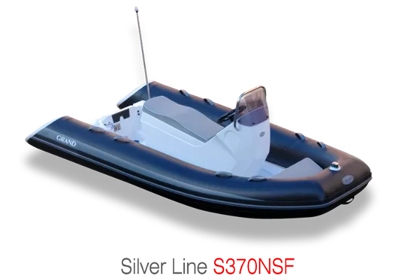 Продам надувную лодку класса RIB Grand Silver Line Riders S370NS  3