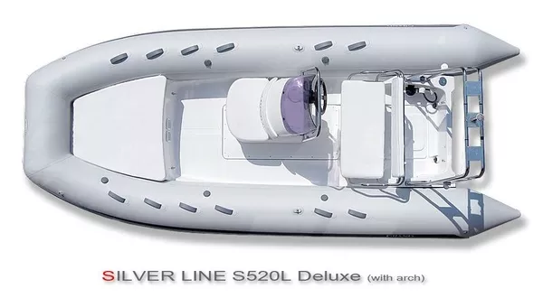 Продам надувную лодку класса RIB Grand Silver Line Riders S520L 
