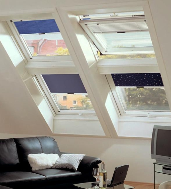 РУЛОННЫЕ ШТОРЫ ДЛЯ МАНСАРДНЫХ ОКОН